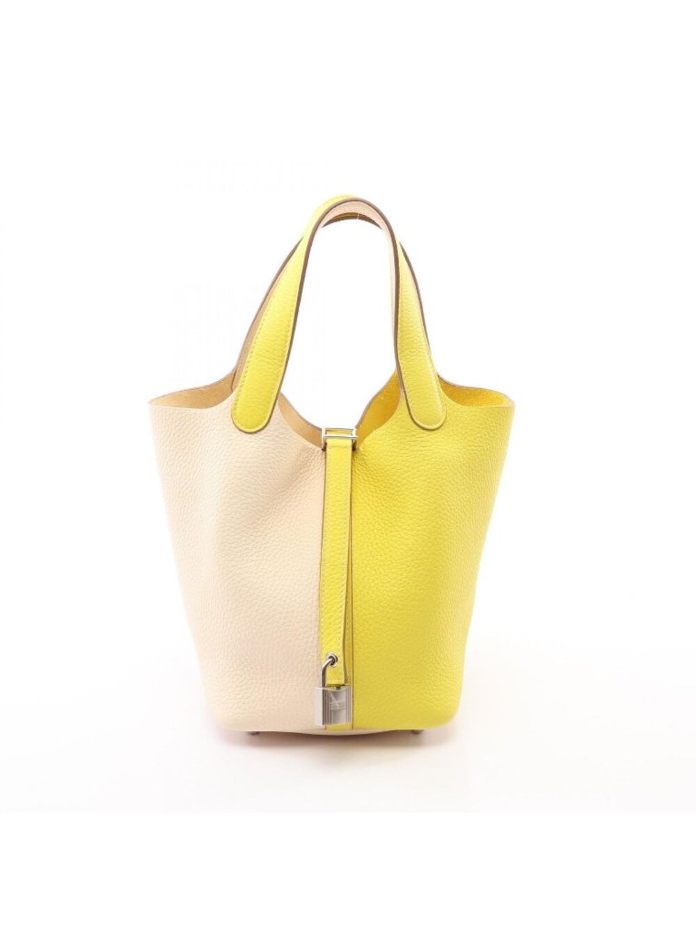 Hermes Handbag Picotin Lock PM Casaque Lime Nata
